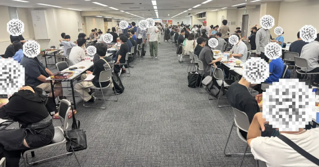 2026カタン日本選手権関西地区大会の会場全景